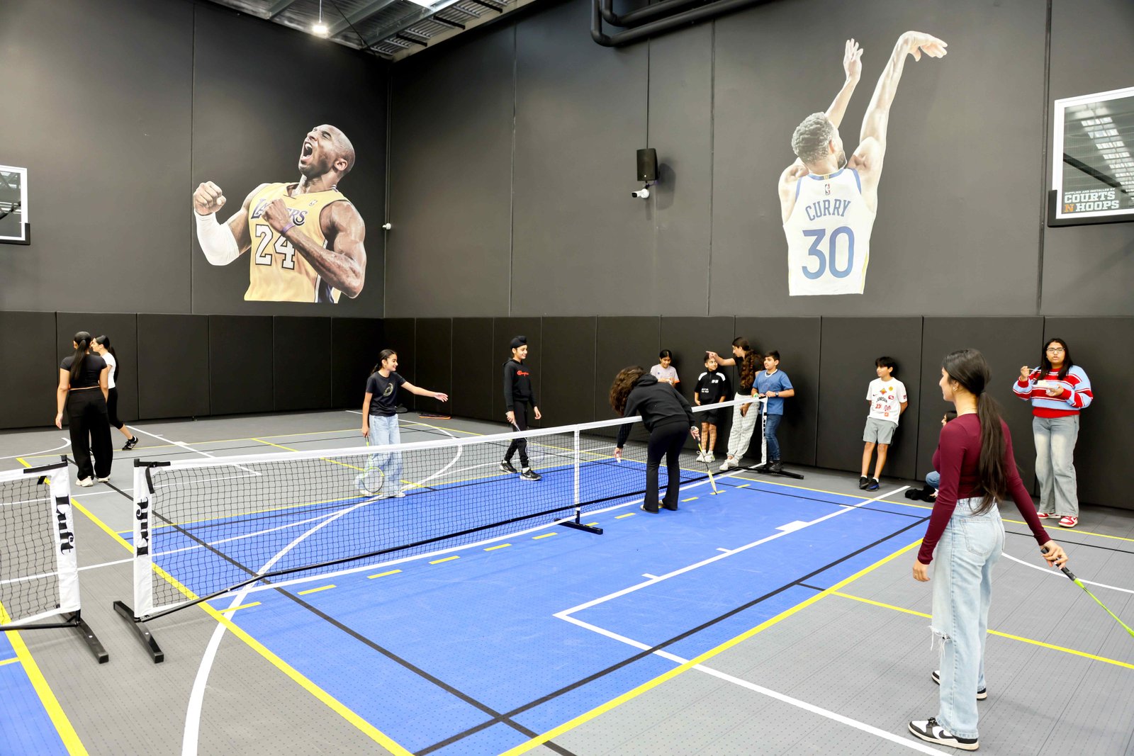 Badminton facility